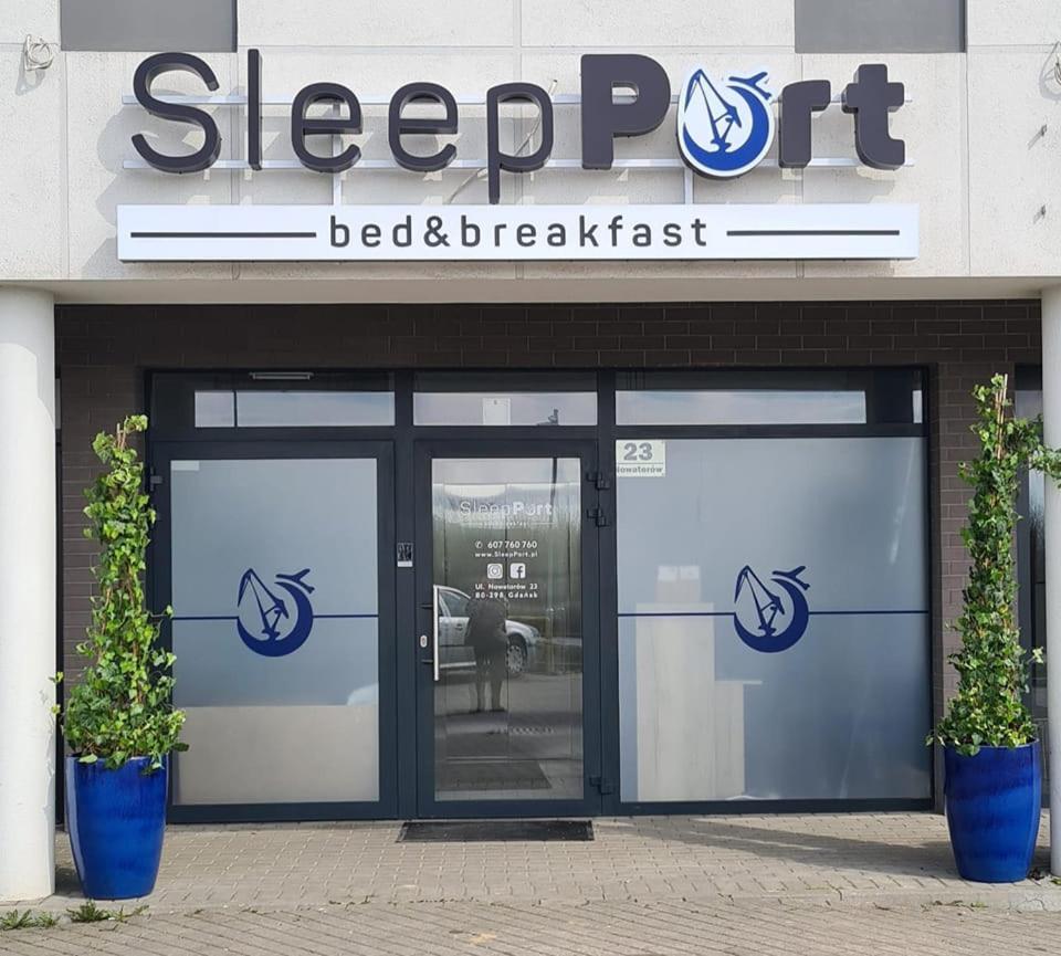 Sleep Port B&B - Bezplatny Parking Gdansk Exterior foto